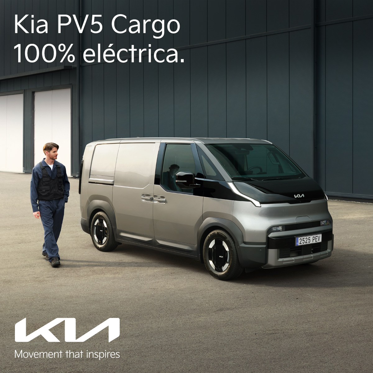 Kia PV5 Cargo 100% eléctrica